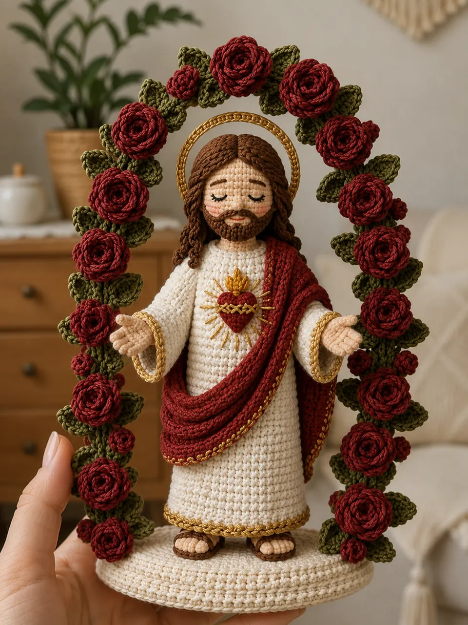 Jesus em crochê