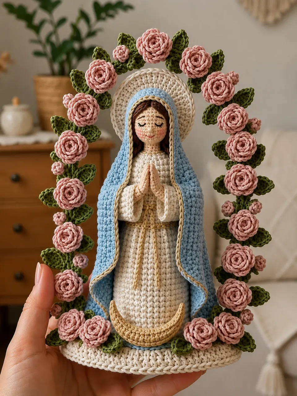 Nossa Senhora da Conceição em crochê